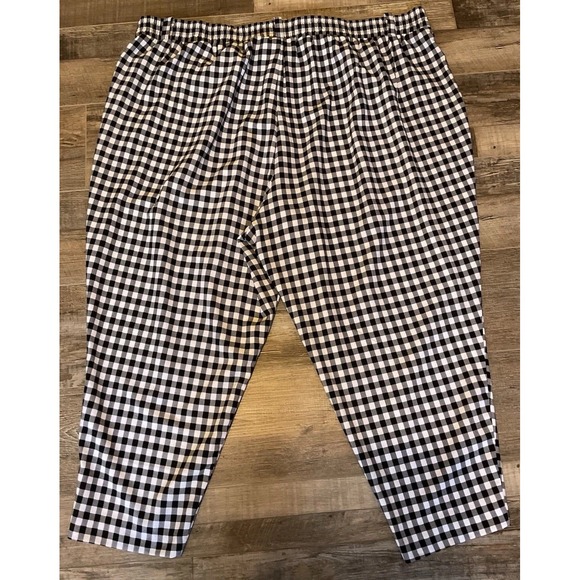 Studio by Torrid Black and White Plaid Pants Plus Size 24 - Picture 3 of 3